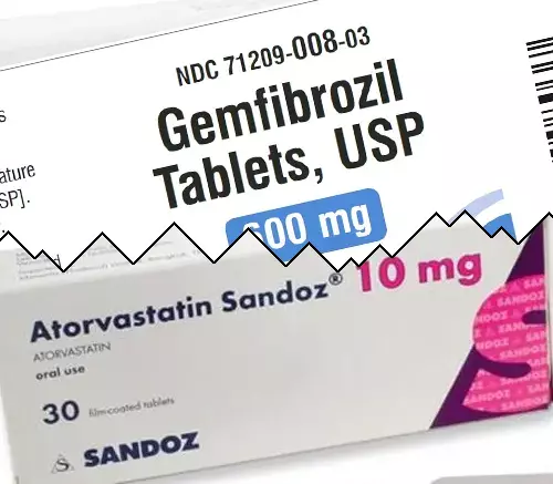 Gemfibrozil vs Atorvasztatin